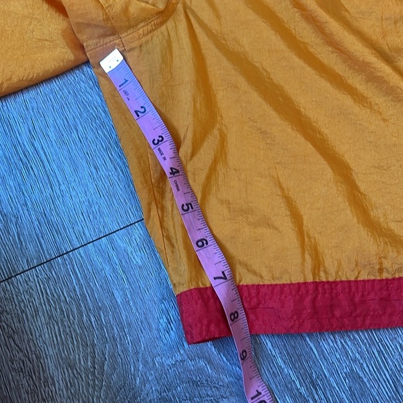 Vintage 90s Nike Orange and red Athletic Shorts with Red Trim - Picture 8 of 8